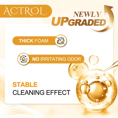 ACTROL Eyelash Extension Cleanser Bubble Gum 1L Natural Lash Extension Shampoo Professional Eyelid Foaming Cleanser Paraben & Sulfate Free Non-lrritating with Salon and Home Care