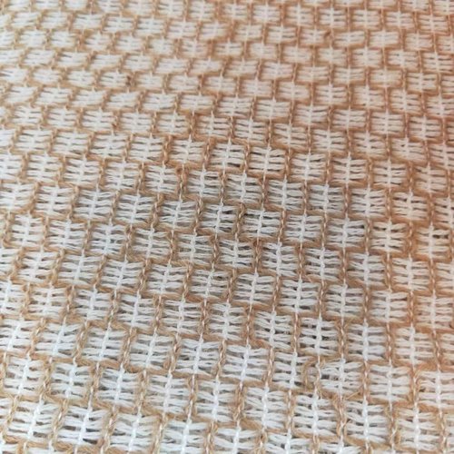 Back Scrubber for Shower, Japanese Washcloth Exfoliating Towel Shower Loofah with Handle for Women, Natural Jute Shower Scrubber Cloth Rag for Body Wash, 1 Pack