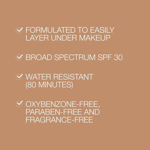 Neutrogena Purescreen+ Tinted Sunscreen - SPF 30 Mineral Formula with Zinc Oxide & Vitamin E | Medium, 1.1 fl oz