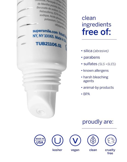 Supersmile Quikee Teeth Whitening - Convenient On-The-Go Formula for a Bright Smile