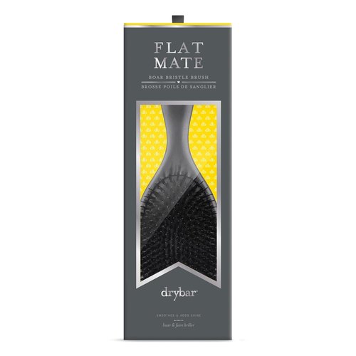 Drybar Flat Mate Boar Bristle Brush - Perfect for Smoothing and Styling All Hair Types