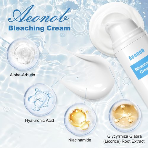 Skin Cream for Intimate Area, Dark Spot Remover for Body, Vitamin C Skin Lightening Cream for Underarms, Knees, Elbows, Inner Thighs, Bikini Line (1.7FL.OZ.)