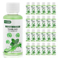 Travel Size Mouthwash Bulk Mini Fresh Mint Portable Mouthwash Individual Bottles 35ml/1.2fl oz for Travel Toiletry Kits (100)