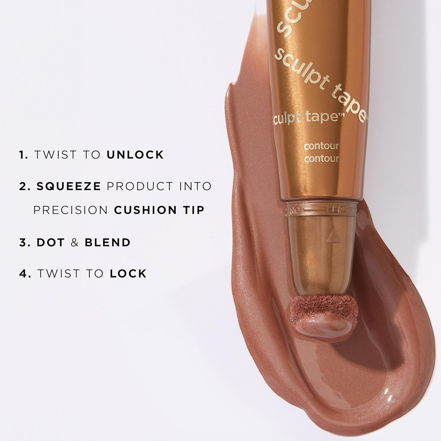 Tarte Sculpt Tape Contour - Lightweight Cream Bronzer with Shea Butter for Buildable Glow | Vegan & Cruelty-Free