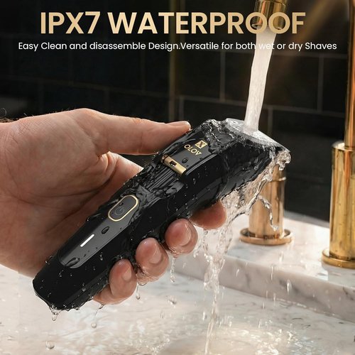 Skiennix Men's Beard Trimmer - All-in-One Precision Dial Groomer - Cordless Waterproof Clipper with 20 Adjustable Lengths