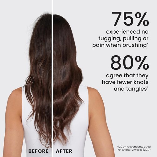 Tangle Teezer Ultimate Detangler Brush - Eliminates Knots & Reduces Breakage for Wet & Dry Hair | Apricot Blaze