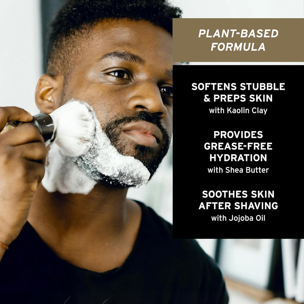 SUPPLY Ultra Lather Shaving Cream for Men - Rich Cushion for Smoother Shave - Sandalwood & Cedar - 3.4 oz