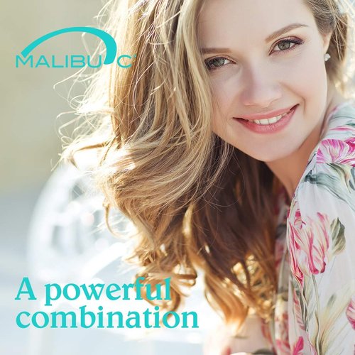 Malibu C Mini Rehab Hard Water Wellness | 2 Nourishing Remedy Packets for Clean, Healthy Hair