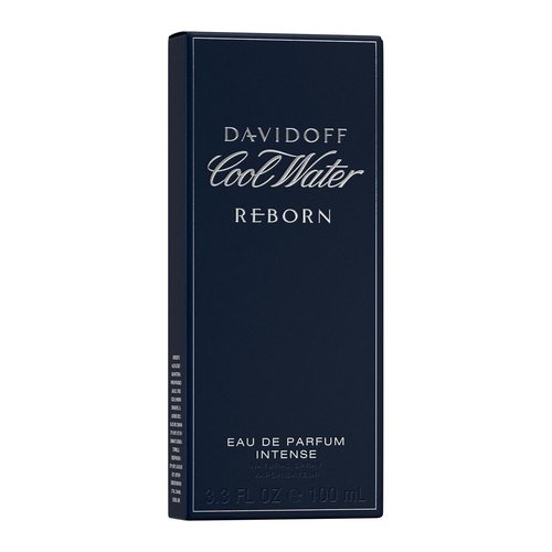Davidoff Cool Water Reborn Eau de Parfum Intense - Woody Men's Cologne with Galbanum, Amber & Vetiver - Long-Lasting Fragrance