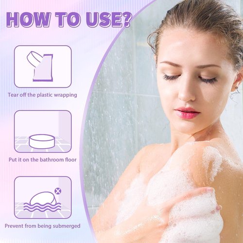 SeasonBliss Shower Steamers 24 Pack, Shower Tablets, Natural Ingredients, 8 Different Scents, Individually Wrapped Shower Steamer, Valentine's Day Shower Steamers for Women