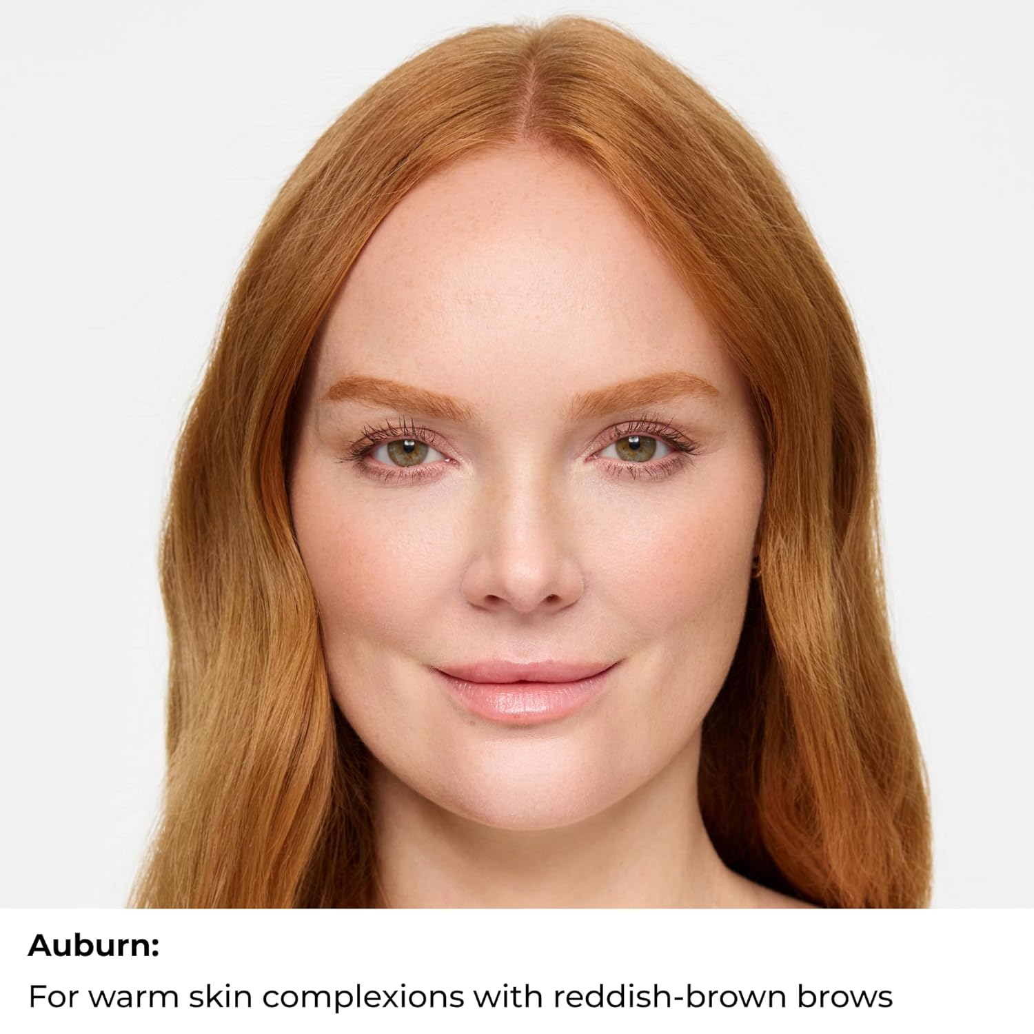 WUNDERBROW Eyebrow Gel - Waterproof & Smudgeproof Formula | Long Lasting Auburn Shade, Vegan & Cruelty-Free