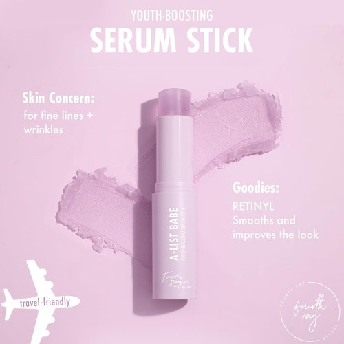 ColourPop Retinol Serum Stick - Anti-Aging Beauty Balm for Glowy Summer Skin - Naturally Derived Retinol & Cloudberry Oil (0.25 oz)