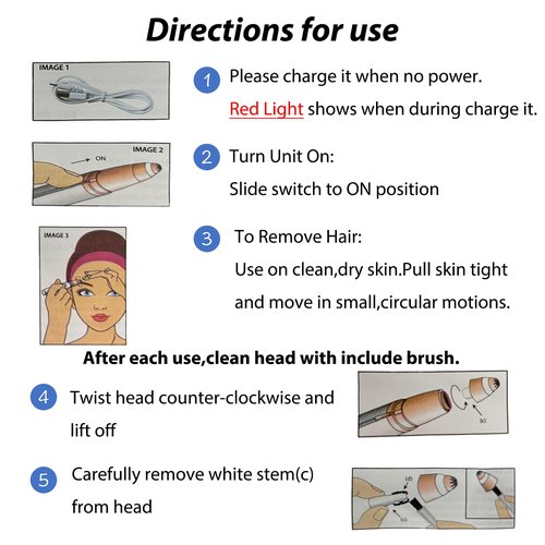 LiXiongBao USB Rechargeable Portable Electric Eyebrow Trimmer Pen for Women,Painless Precision Eyebrow Hair Remover, Safe Eyebrow Shaver Razor Tool for face Leg Lip Armpit Hand(Pink)