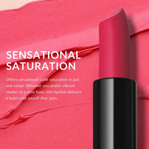 Color Me Beautiful Lipstick - Vibrant Hydrating Color Makeup | Creamy Formula for All-Day Wear