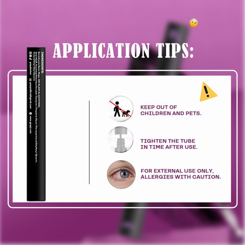 GAQQI Lash Cluster Glue, Lash Bond and Seal Waterproof Eyelash Glue for Eyelash Clusters, Strong Hold Adhesive for DIY Use, Latex-Free Safe Formula