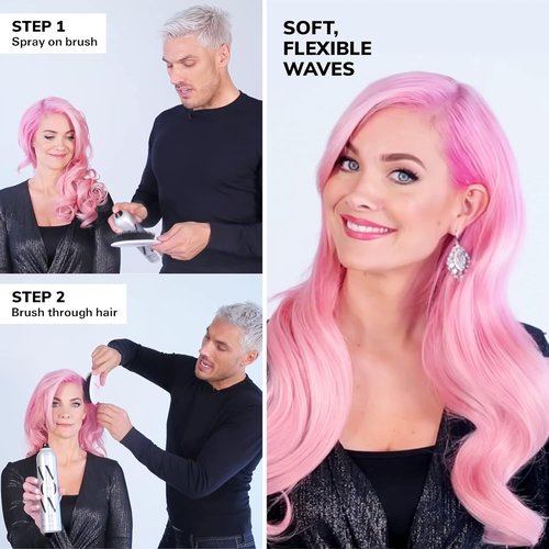COLOR WOW Firm + Flexible Hairspray - Lightweight All-Day Hold | Humidity & Heat Protection | Non-Stiff & Brushable