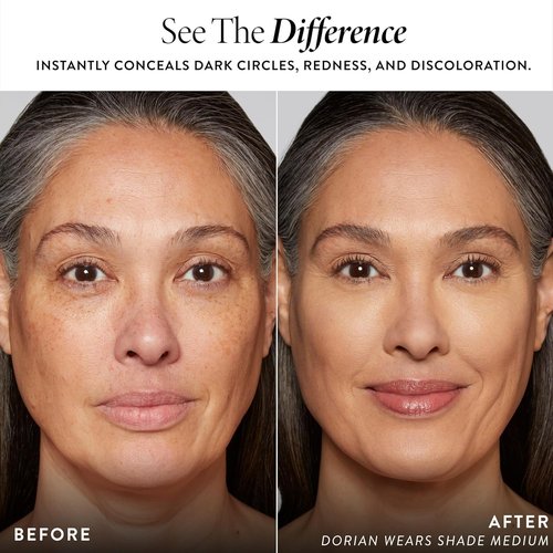 Laura Geller New York Ideal Fix Under Eye Concealer - Full Coverage, Anti-Aging, Hydrating | 02 Fair