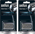 Braun Series 7 70S Replacement Cassette - Compatible with Pulsonic & 9000 Series | Pack of 2