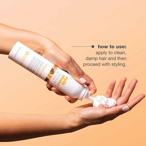 Milk_Shake Moisture & More Whipped Cream - No Rinse Hair Moisturizer Foam | Boosts Softness & Shine | 6.8 fl oz (200 ml)