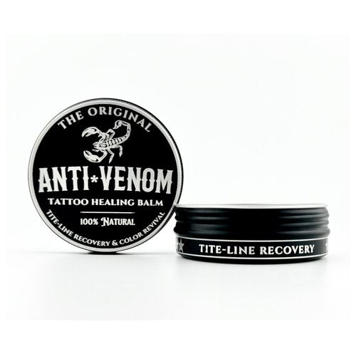 Anti*Venom Tattoo Aftercare – Premium Organic Tattoo Aftercare for Nourishing Fresh Tattoos, Daily Tattoo Moisturizer, Fast-Absorbing, Unscented & Dye-Free, Petroleum-Free, Artisan Quality