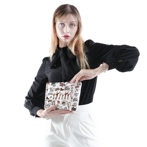 POFULL Musical Theatre Inspired Gift Newsboy Theatre Cosmetic Bag Musical Lover Gift