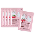 TONYMOLY I’m Lovely Peach Hand Mask – Hydrating & Moisturizing Korean Hand Treatment Gloves with Peach, Plum & Honeysuckle Extracts – Phone Screen Friendly, 5pk