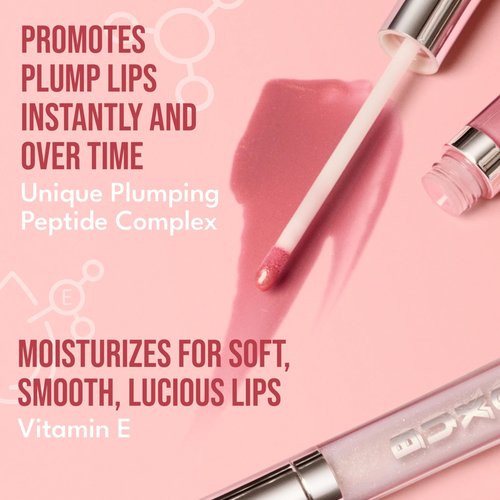 Buxom Full-On Tinted Lip Plumper Gloss, High-Shine Moisturizing Lip Gloss with Peptides and Vitamin E, Vegan Formula, AC Emma (Clear Opal Iridescent)