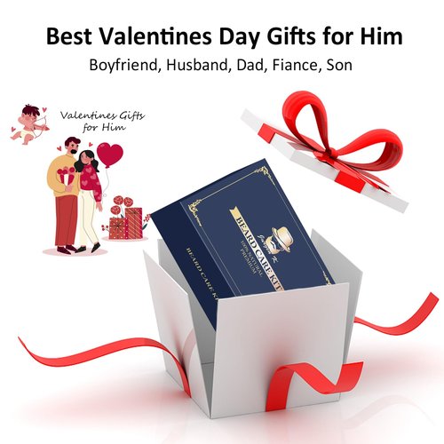 Jurgen K Birthday Gifts for Men, Beard Kit for Men's Daily Grooming, Moisturize & Soften Facial Hair, Men's Self Care Set, Anniversary | Birthday Gifts for Him Husband Boyfriend Dad Son
