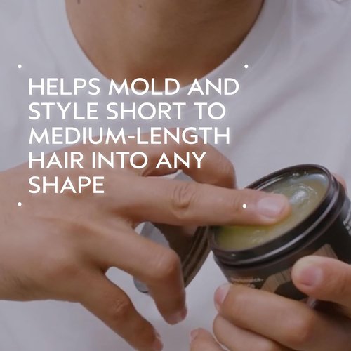 Aveda Men Pure-Formance Pomade - Strong Hold, Non-Greasy, Water-Based Hair Styling | 2.5 Ounce