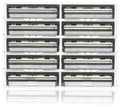 100 Personna Twin 2 ( TWIN II ) Razor blades - Compatible with GIllette's Trac 2 Razor system