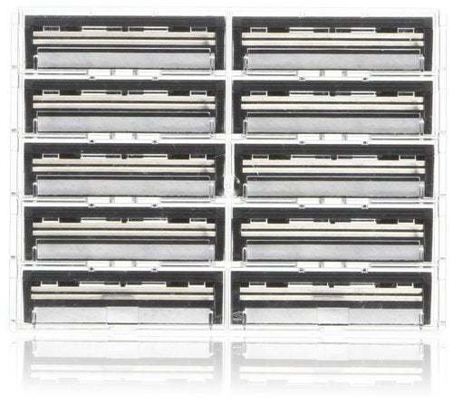 100 Personna Twin 2 ( TWIN II ) Razor blades - Compatible with GIllette's Trac 2 Razor system