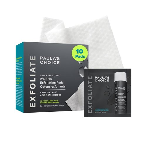 Paula's Choice SKIN PERFECTING 2% BHA Exfoliating Pads - Target Blackheads, Pores & Wrinkles