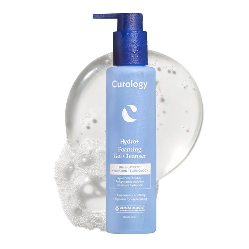Curology Hydro+ Foaming Gel Facial Cleanser - Gentle, Hydrating Face Wash for Sensitive Skin | 5 fl oz