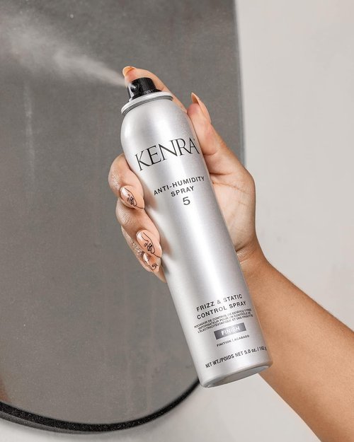 Kenra Anti-Humidity Spray 5 - Frizz & Static Control | 72-Hour Humidity Resistance | Lightweight Formula