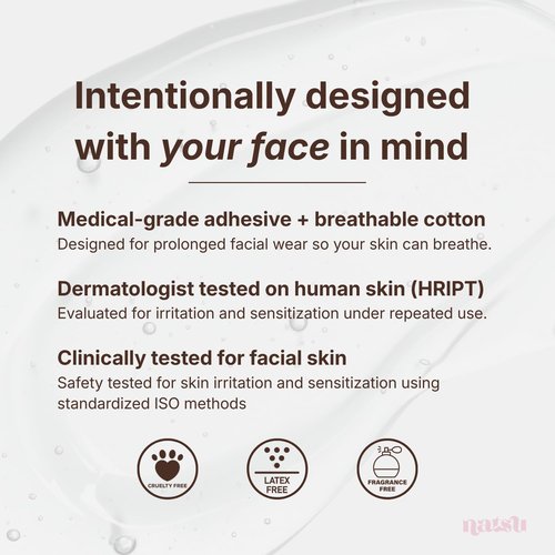 Overnight Anti Wrinkle Patches for Women - Japanese Face Tape for Forehead, Smile Lines - Stocking Stuffers Pre-Cut Kinesiology Face Tape in 2 Sizes - Skin Safe, Latex-Free