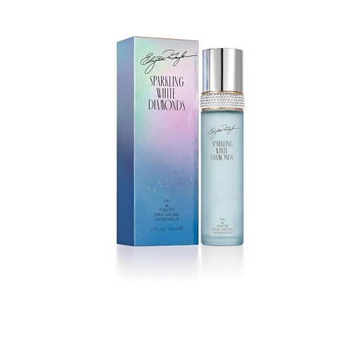 Elizabeth Taylor Sparkling White Diamonds Women's Perfume - Eau De Toilette EDT Spray, 3.3 Fl Oz