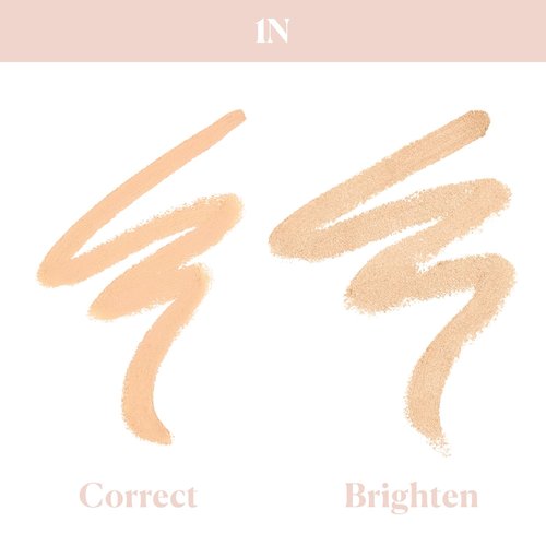 Laura Mercier Secret Camouflage Brighten and Correct Duo, 2-in-1 Face and Under Eye Concealer Stick, Blurs Imperfections and Reduces Appearance of Undereye Dark Circles, Full Coverage, 1N
