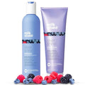 milk_shake Silver Shine Purple Shampoo 10.1 Fl Oz | Conditioner 8.4 Fl Oz - Blonde Hair Care for Brassy Tones