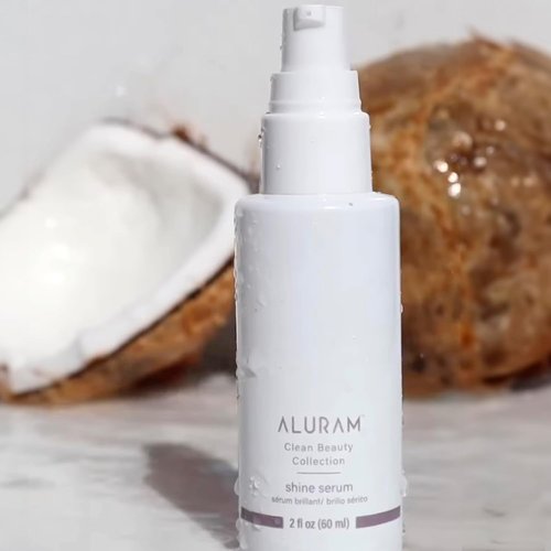 ALURAM Coconut Water Shine Serum - Frizz Elimination & Radiant Gloss for All Hair Types | 2 Fl Oz