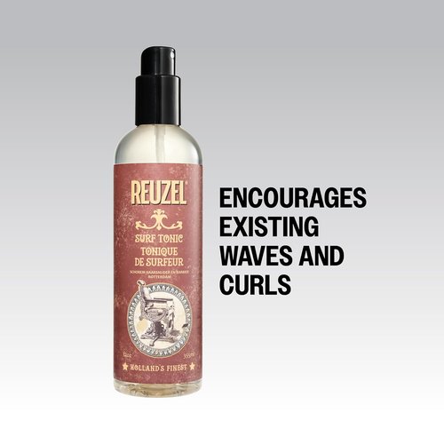 Reuzel Surf Tonic Hairspray - Fragrance-Free Styling Spray for Grip, Texture & Volume - All Hair Types