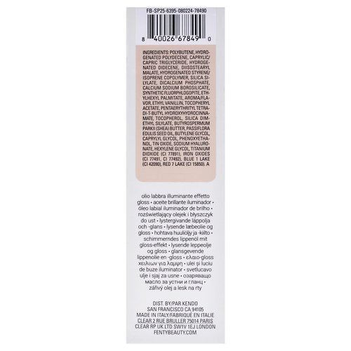 Gloss Bomb Luminizing Lip Oil N Gloss - 01 Fussy by Fenty Beauty for Women - 0.3 oz Lip Gloss