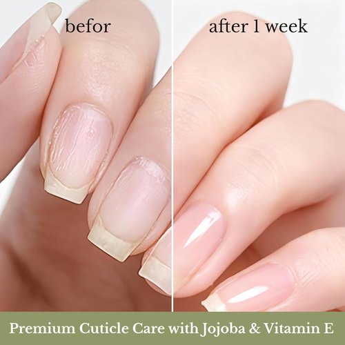 NOVAL Cuticle Oil Roll-On - Cedar Scented Nail Care Serum with Jojoba Oil | Travel Size Bottle
