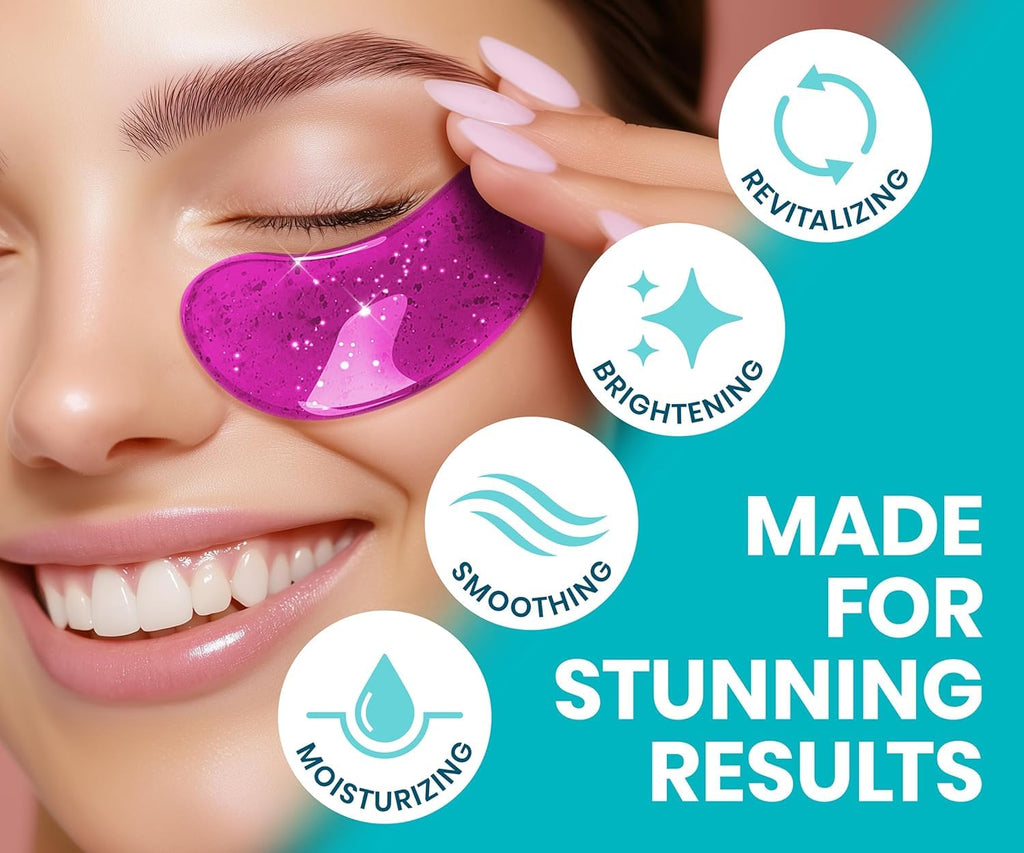 Stylia Under Eye Patches - Collagen & Vitamin C for Puffy Eyes | Hydrating & Firming Mask (30 Pairs)