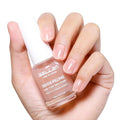GELLEN Clear Nail Polish Base Coat - Ridge Filling Sheer Nude Tint | Nourish & Strengthen Damaged Nails