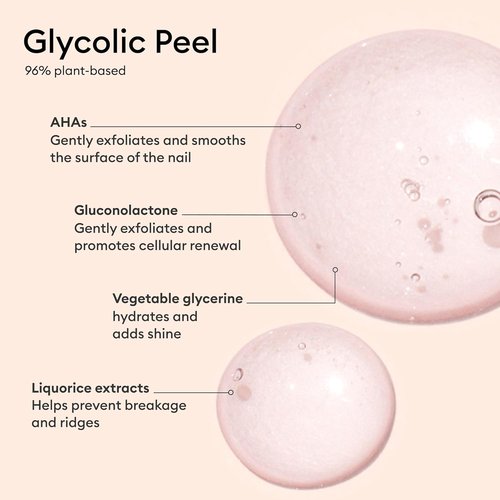 Manucurist Japanese Manicure Kit - Natural Glycolic Exfoliating Peel & Nail Buffer Block | Achieve Shiny Nails Without Polish