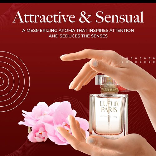 Lueur Paris Women's Perfume - Fruity Floral Fragrance Inspired by Iconic Scents - 3.4 fl oz / 100 ml