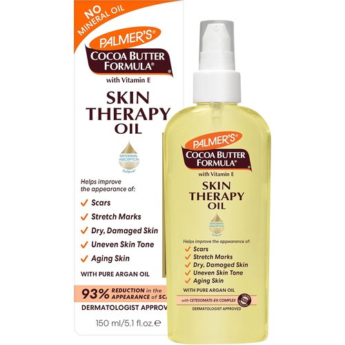 Palmer's Cocoa Butter Formula Body Oil - Deep Moisturizer with Vitamin E & Argan Oil, 5.1 Ounces