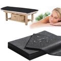 Disposable Bed Sheets for Massage Table 50 Pcs 31" x 71" Waterproof Massage Table Sheets Soft Non Woven Fabric SPA Massage Table Bed Cover Breathable for Beauty Tattoos Waxing Travel (Black)