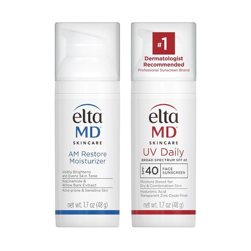 EltaMD UV Daily Facial Sunscreen - Broad-Spectrum SPF 40 | Oil-Free, Lightweight & Fragrance-Free Moisturizer