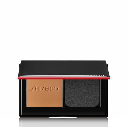 Shiseido Synchro Skin Powder Foundation - 24-Hour Buildable Coverage & Shine Control | Smudge-Proof, Non-Comedogenic